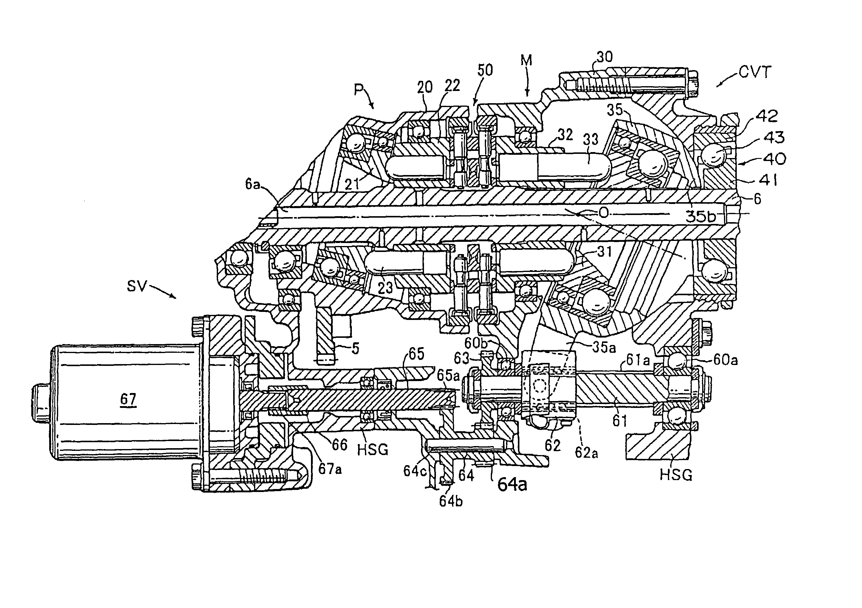 Hydraulic continuously variable transmission