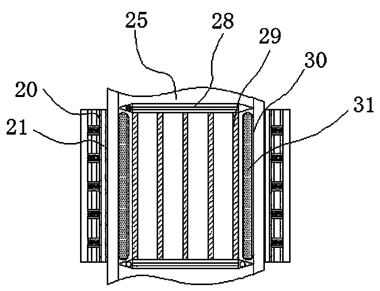 Rapid beef slitting device