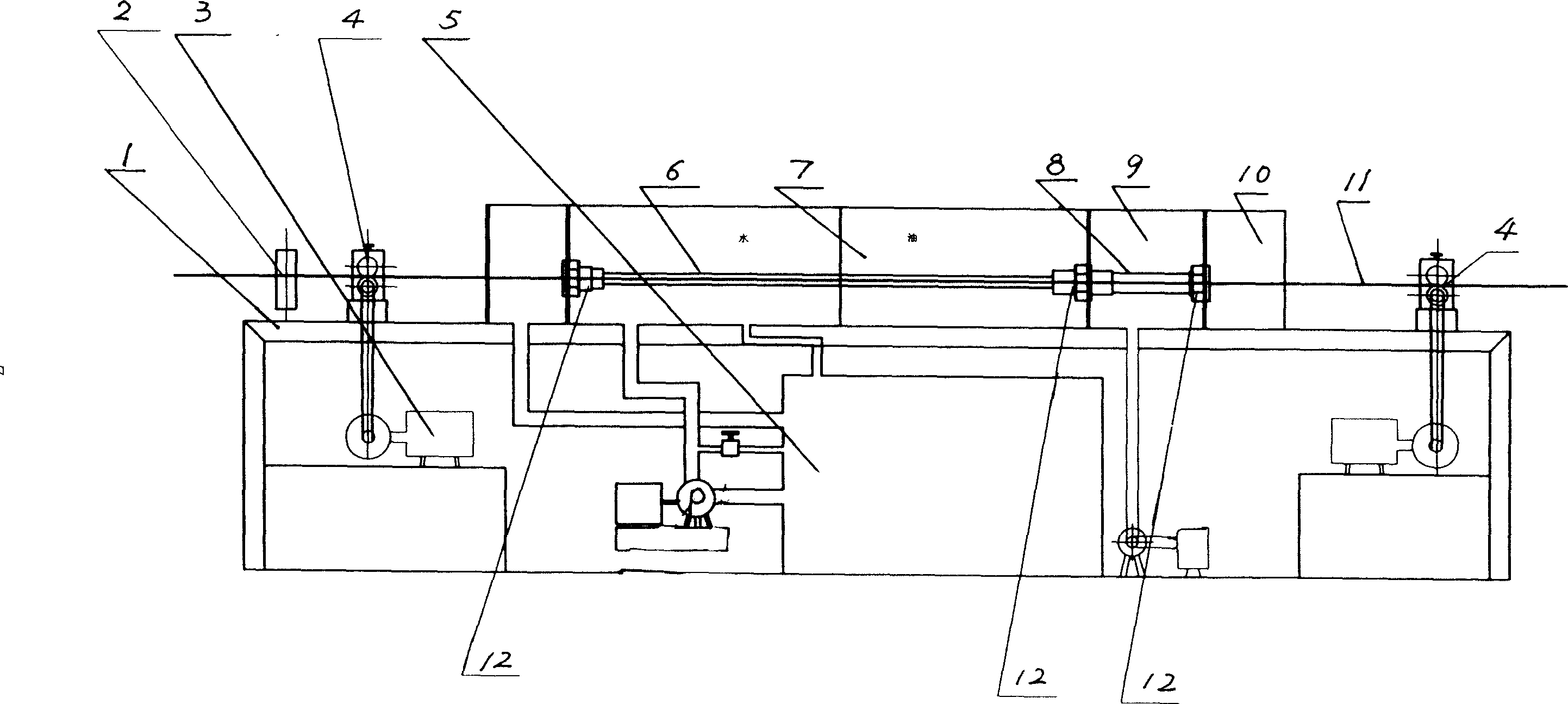 Thermal contraction inflation continuous expanding method and expanding device