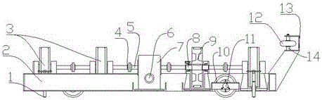 Auxiliary vibratory screen cleaning device for sand screening machine for water conservancy construction