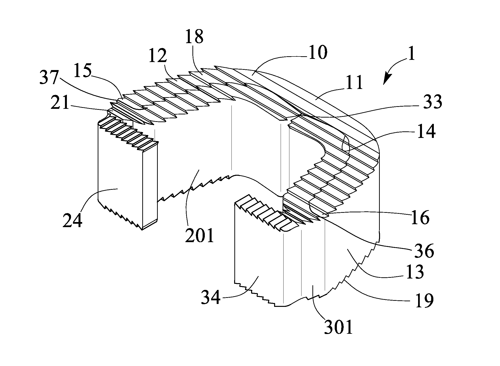 Expandable spinal interbody device