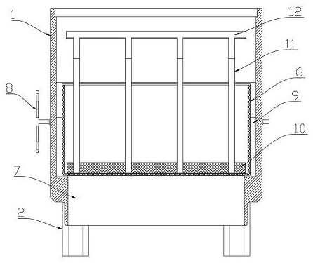 Building gravel screening device