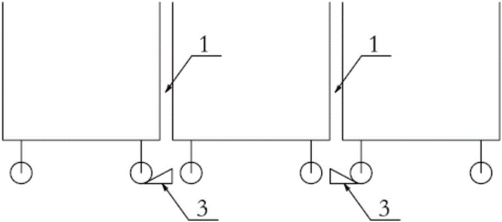 Online quick trolley changing method of sintering machine