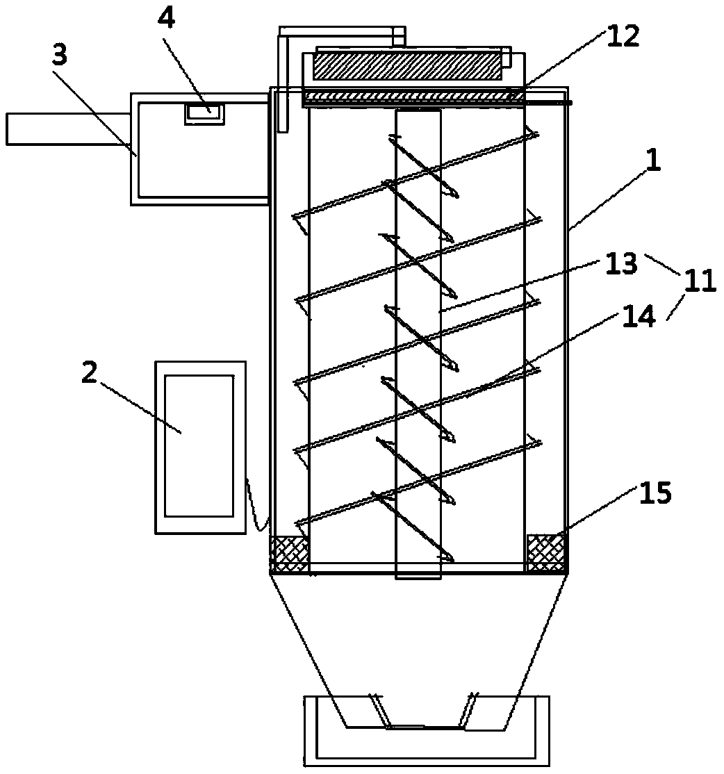 An intelligent high-efficiency dust removal device and its working method