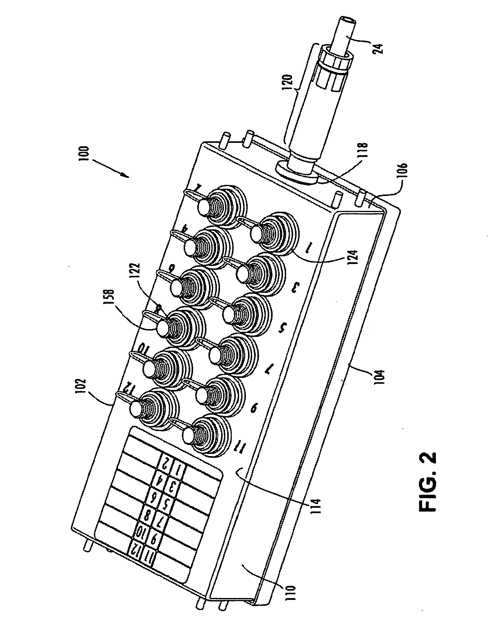 Multi-port optical connection terminal