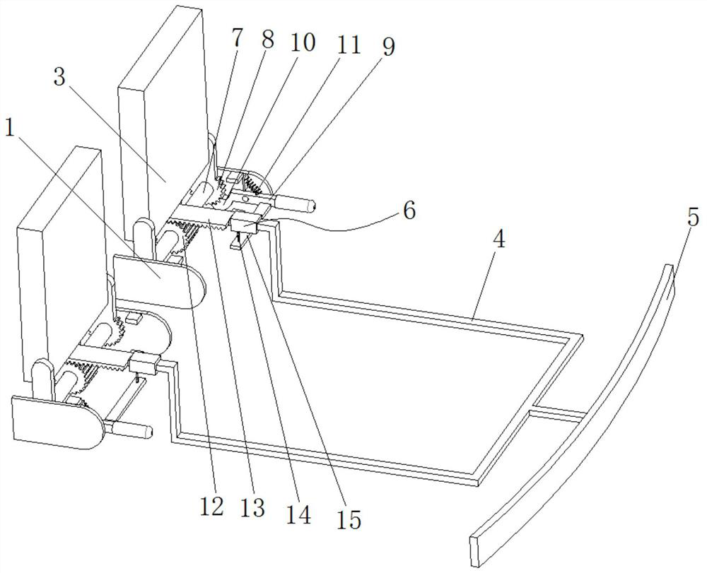 A car seat emergency protection device for car frontal collision