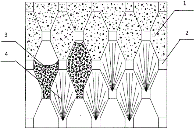 Non-pillar sublevel mining cemented filling mining method