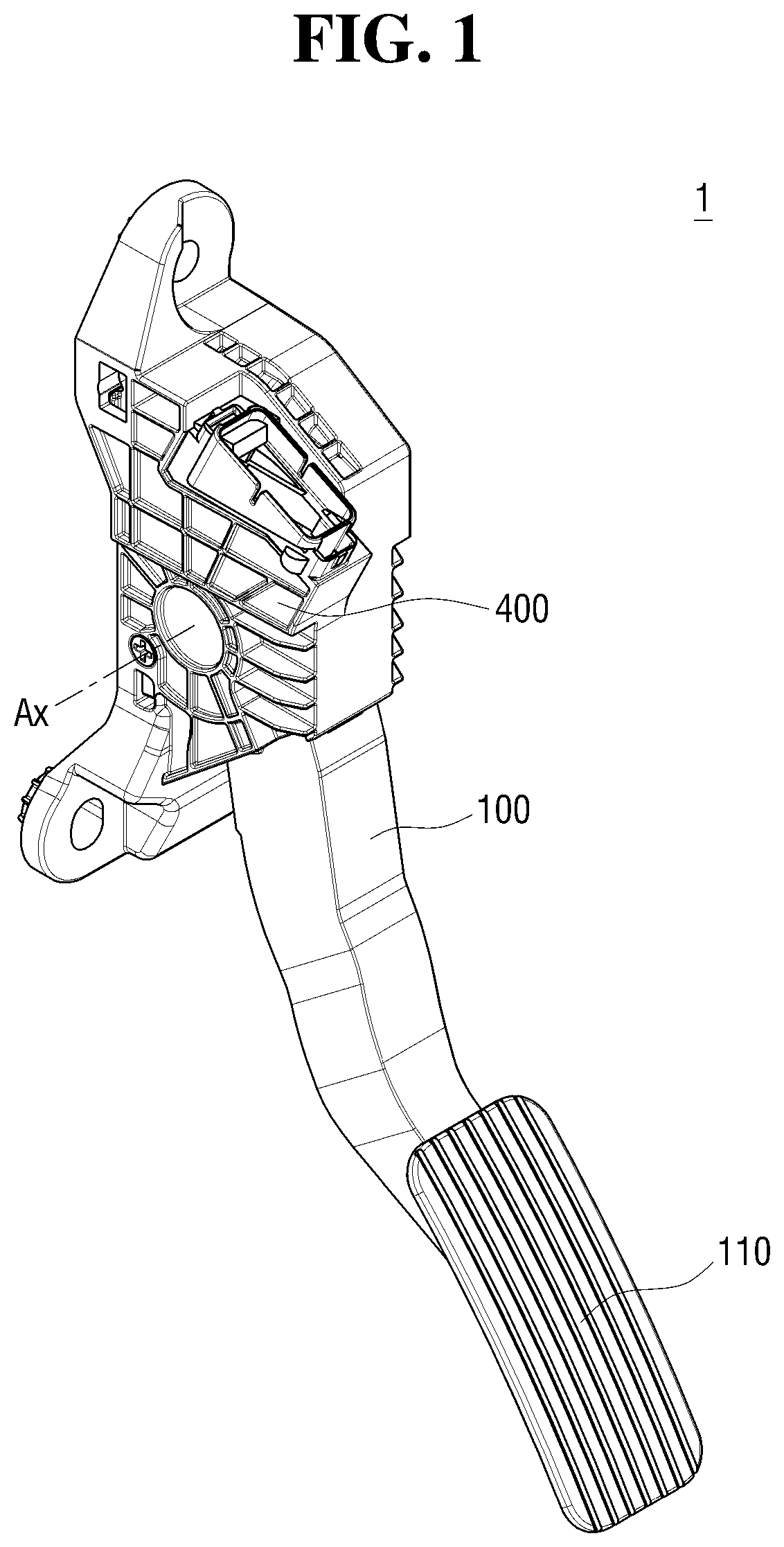 Pedal device for vehicle