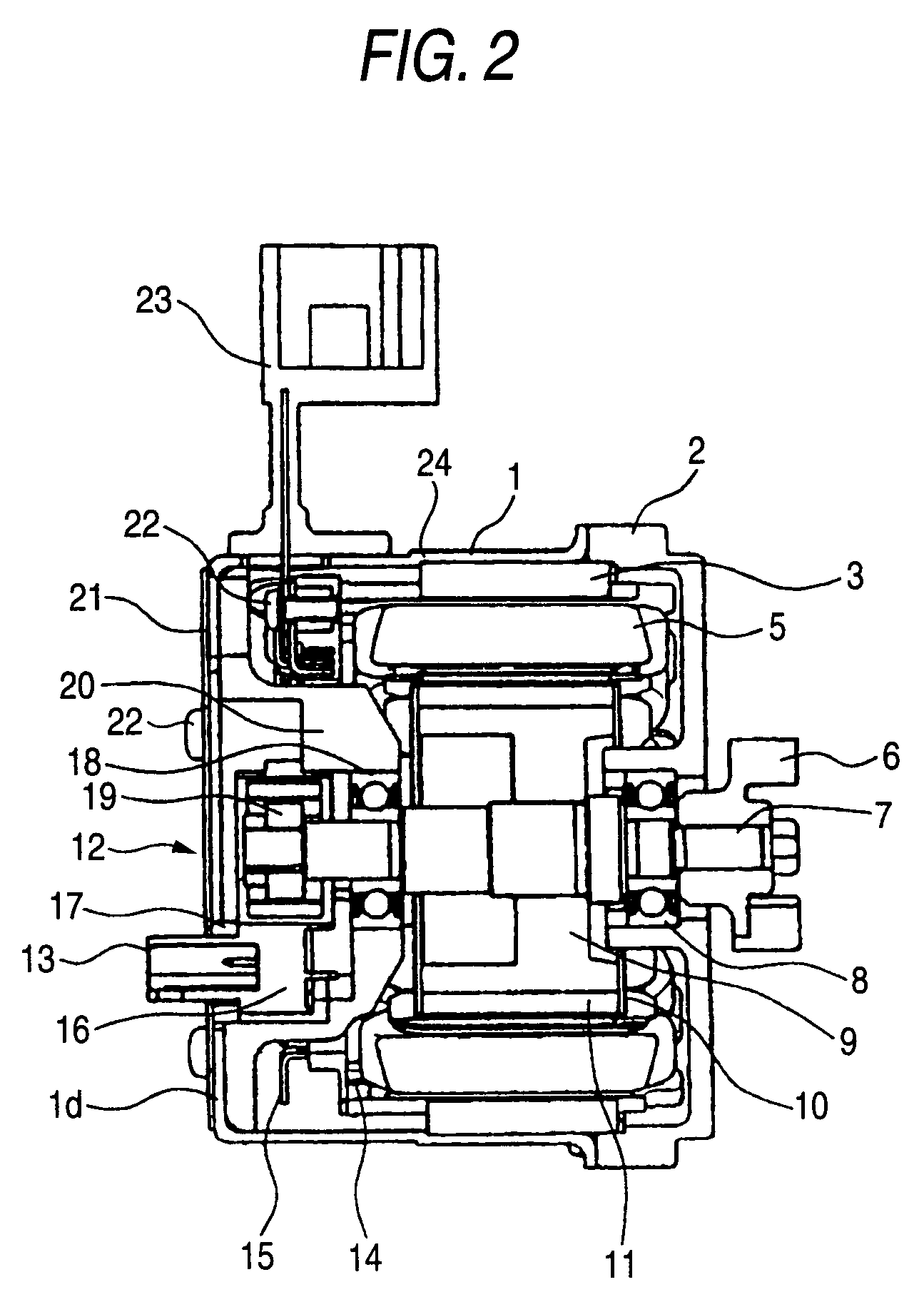 Motor and electric power steering system