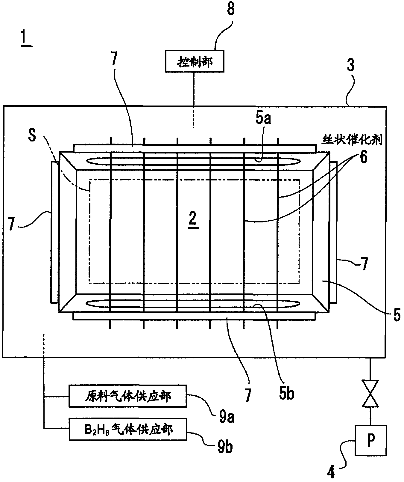 Catalyst chemical vapor deposition apparatus