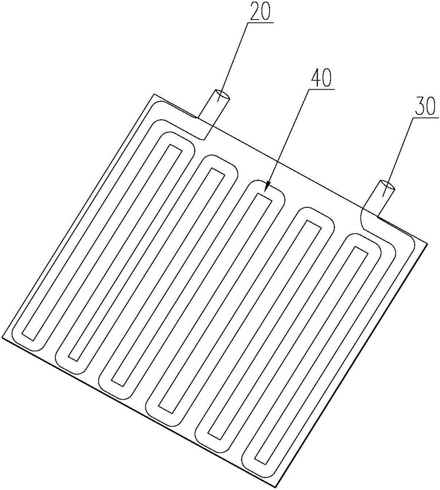 Whole flow passage magnetization showering heat recovery plate