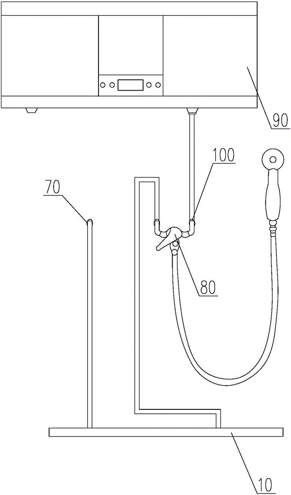 Whole flow passage magnetization showering heat recovery plate