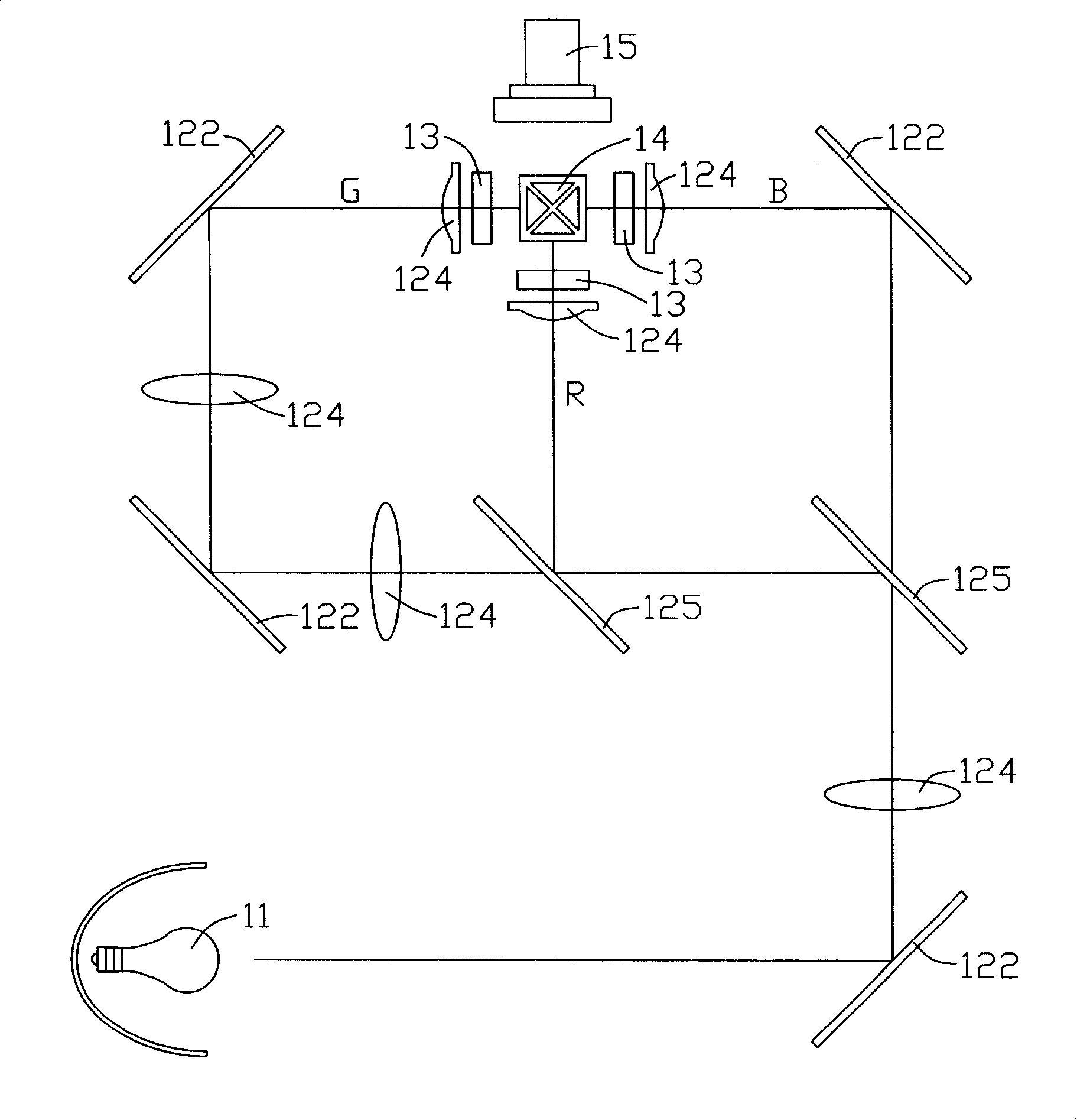 Projection display device