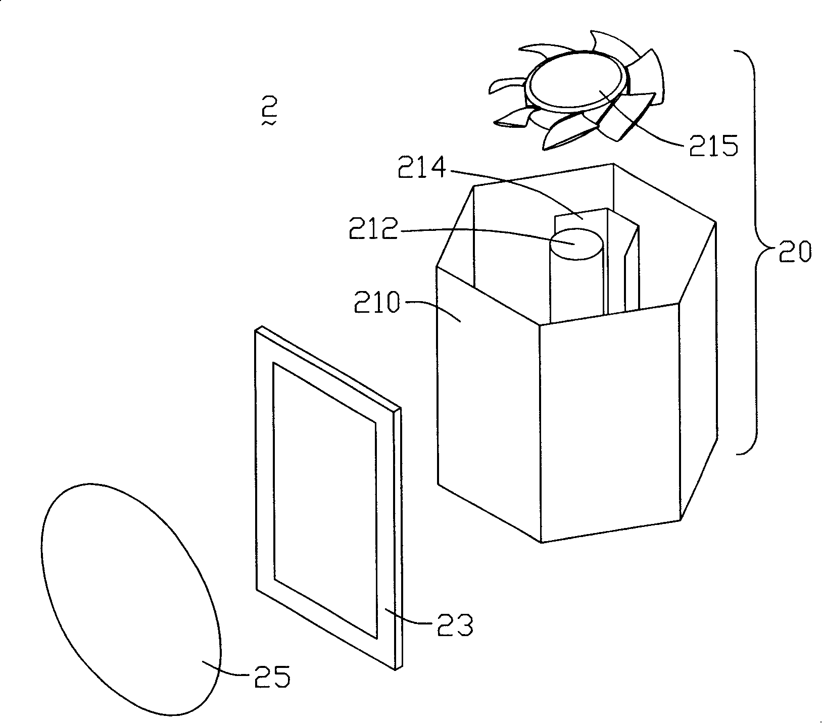 Projection display device