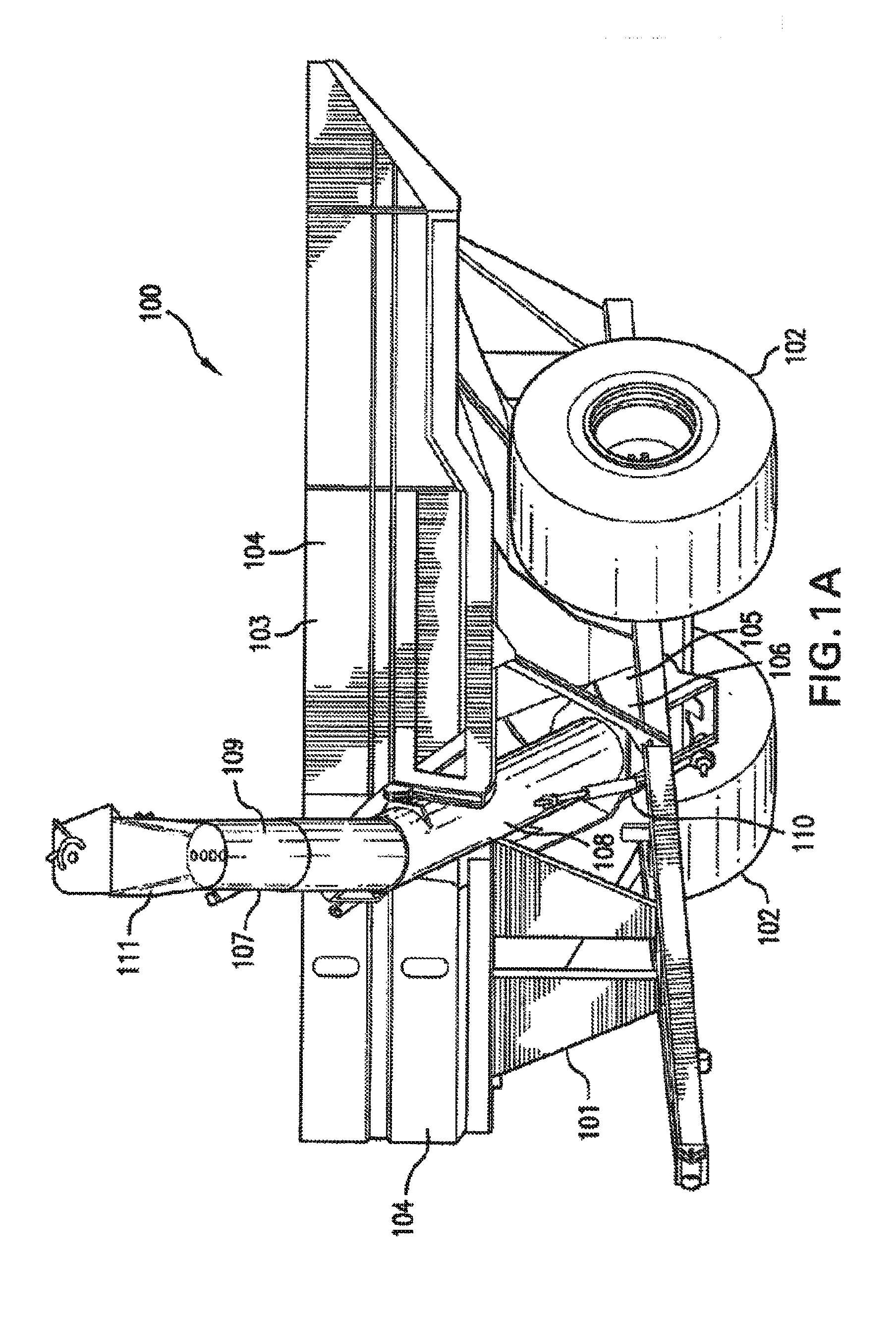 Grain Cart With Folding Auger Having Adjustable Elevation