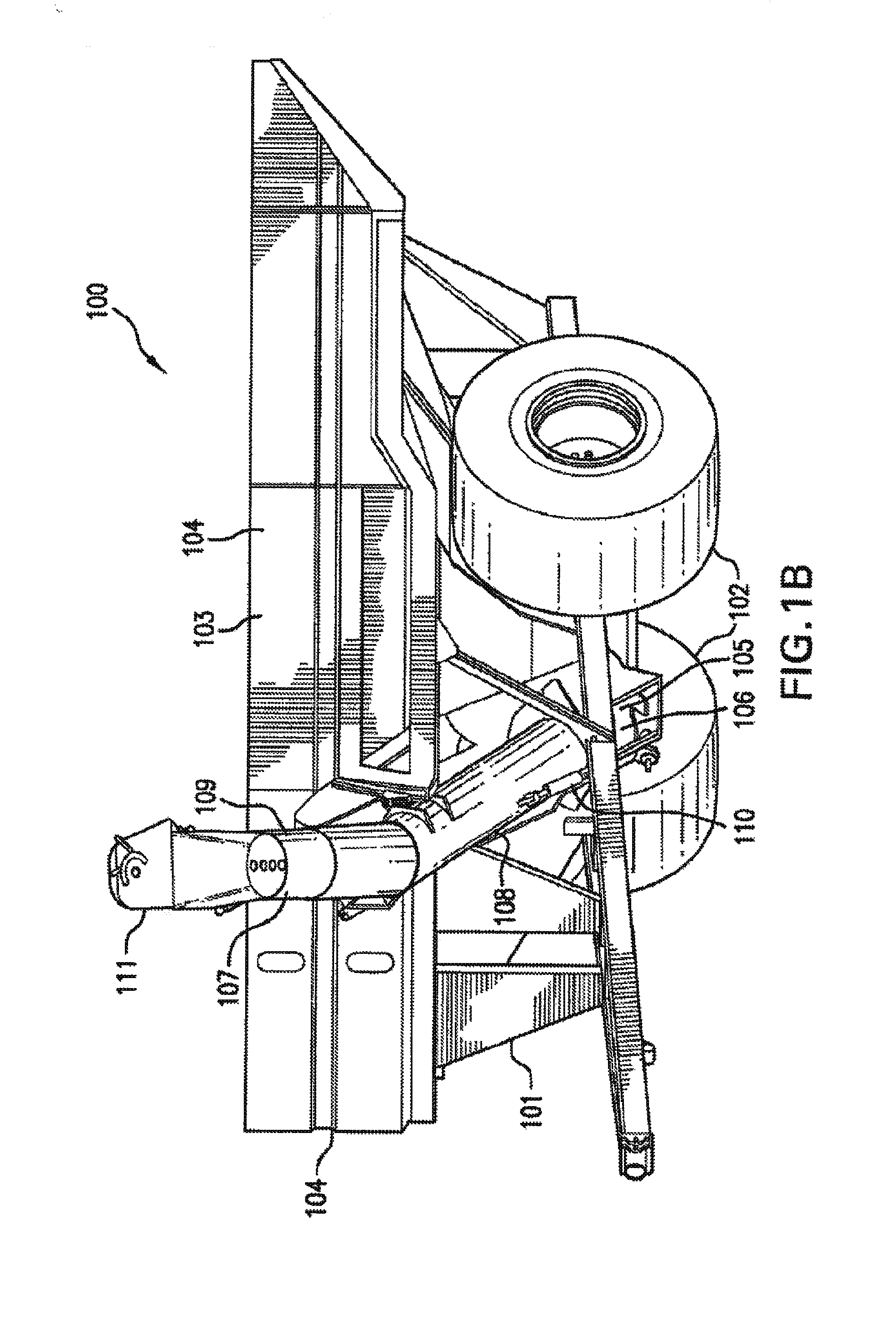 Grain Cart With Folding Auger Having Adjustable Elevation