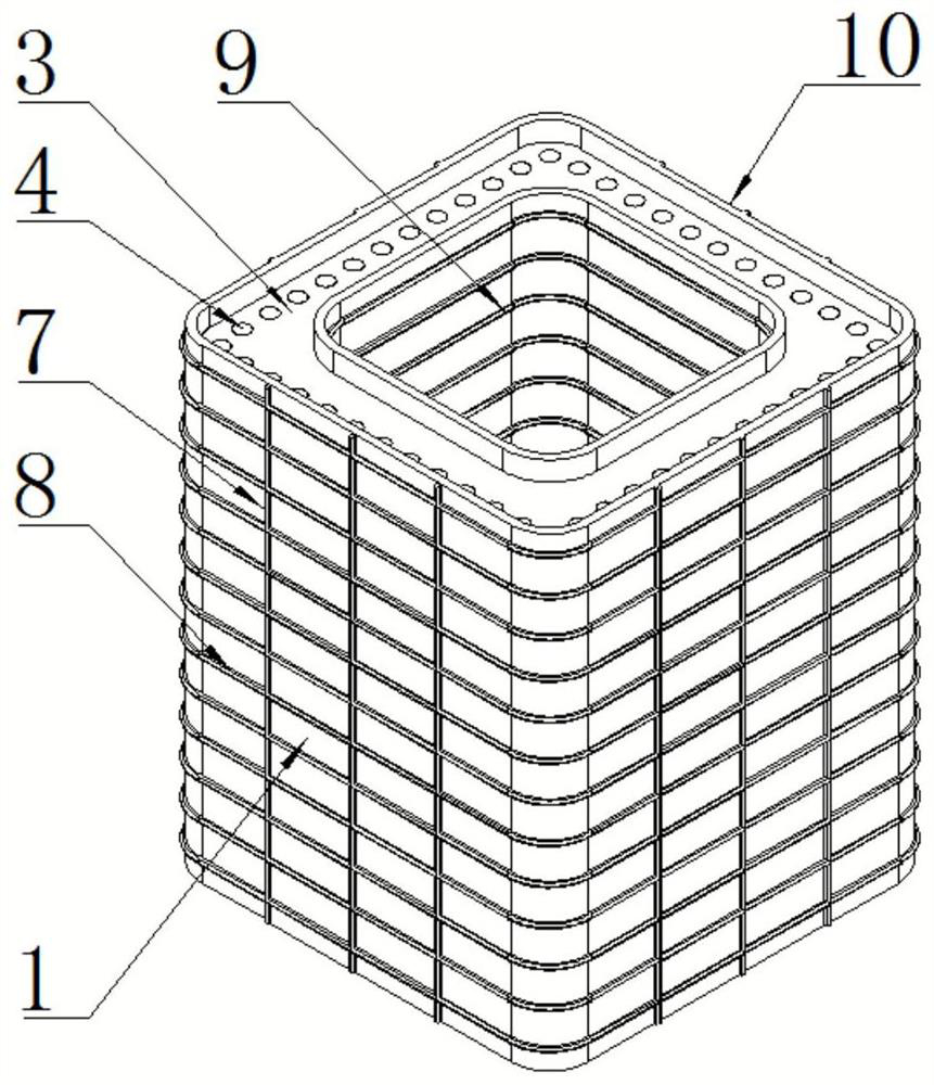 Fabricated concrete prefabricated column and assembly method thereof