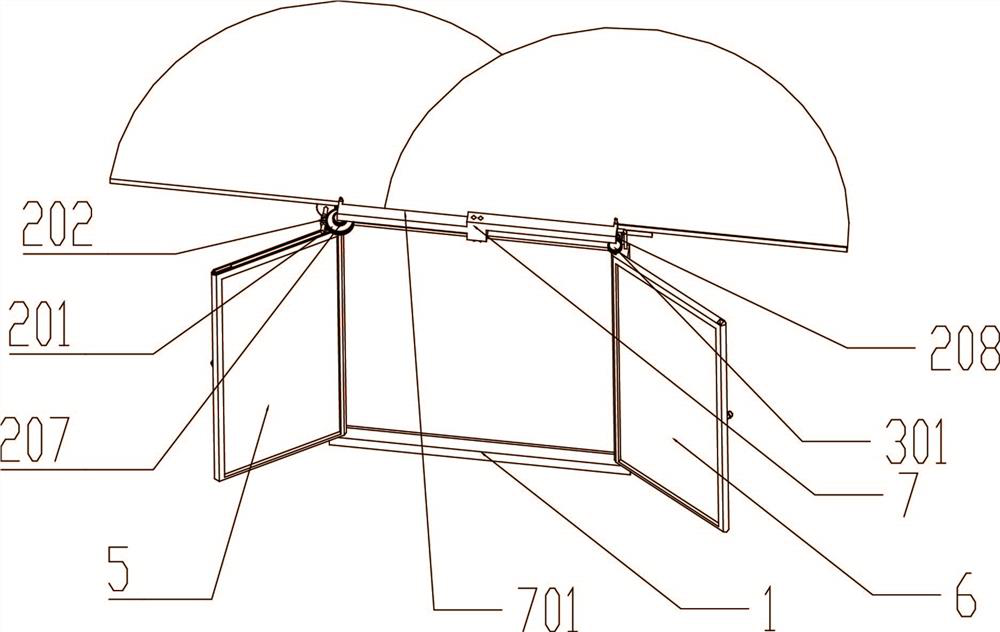 Double-mode inner-pull smart window for repelling mosquitos