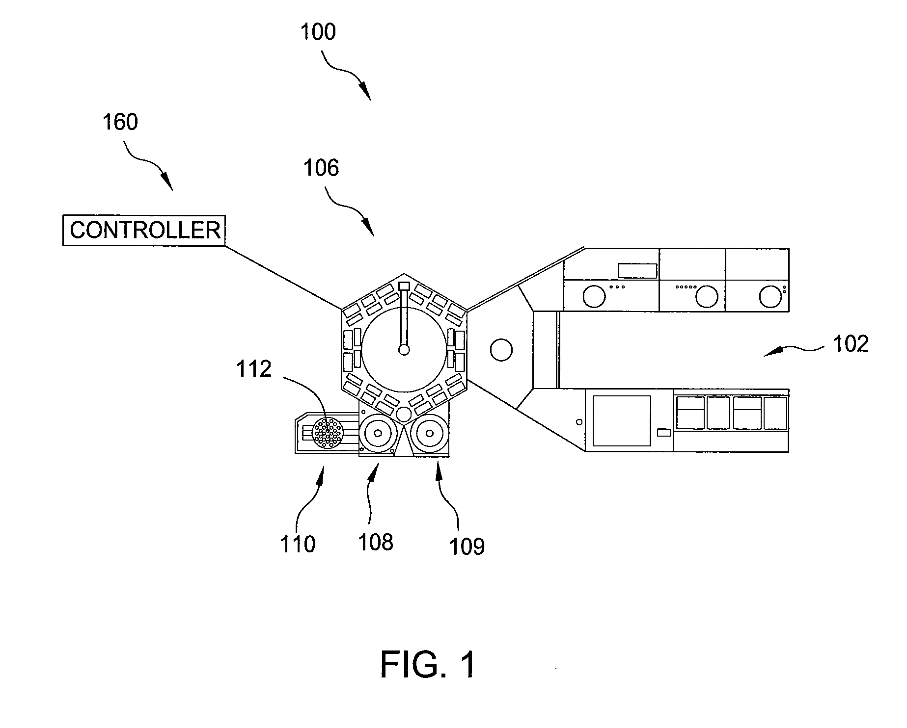 Multiple precursor showerhead with by-pass ports