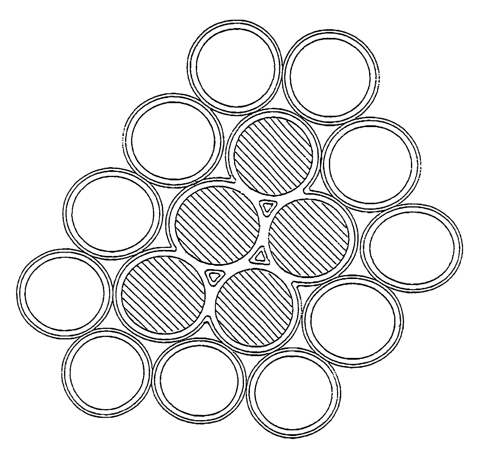 Core-shell particles having non-polar outer surface and methods for producing a three-dimensional object from the particles