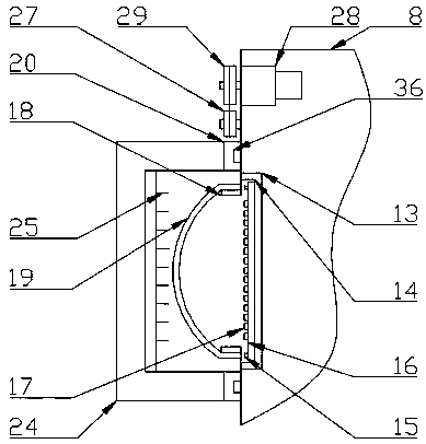 Energy-saving type railway signal lamp with cleaning function