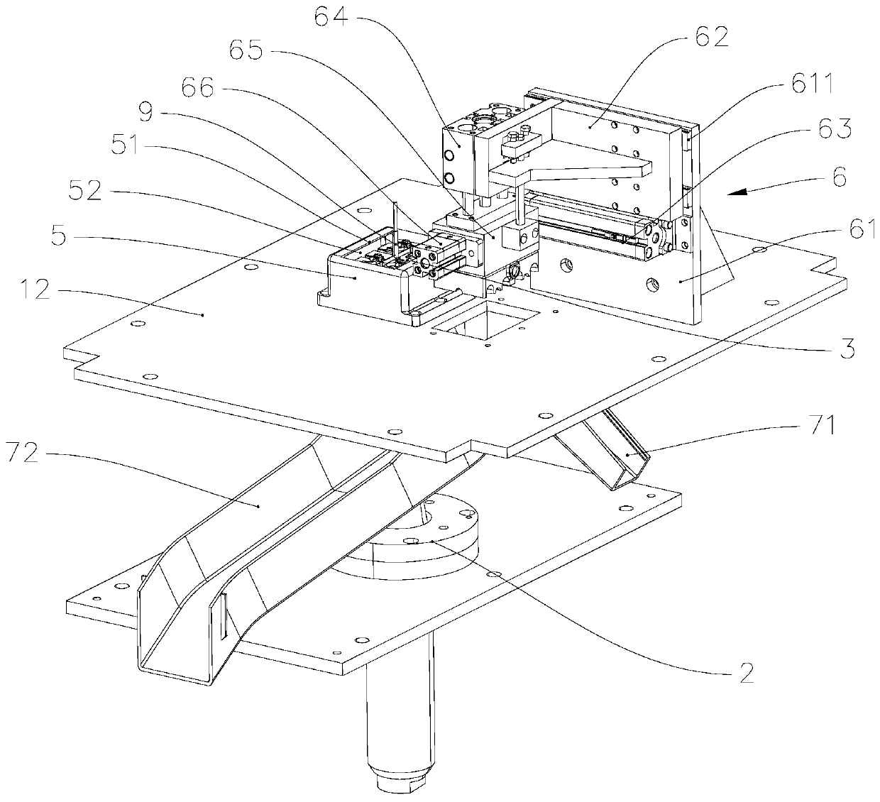 Ultrasonic water gate removing machine