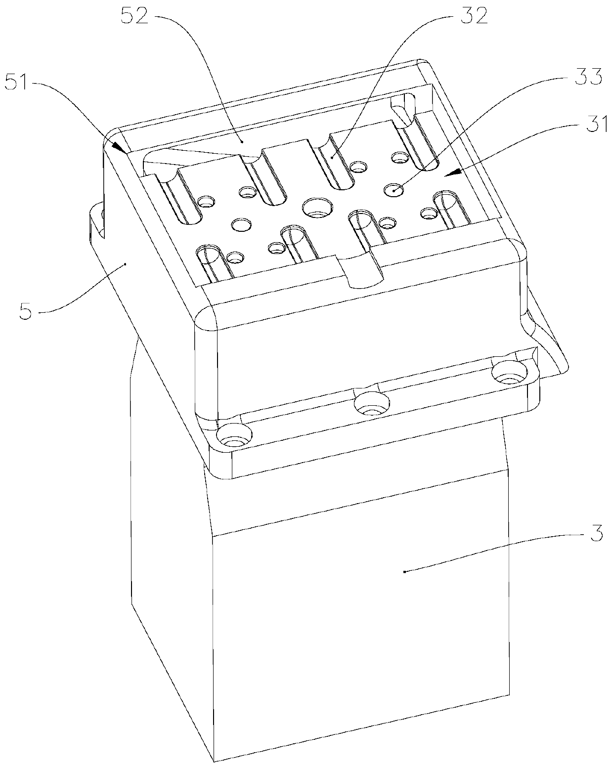 Ultrasonic water gate removing machine