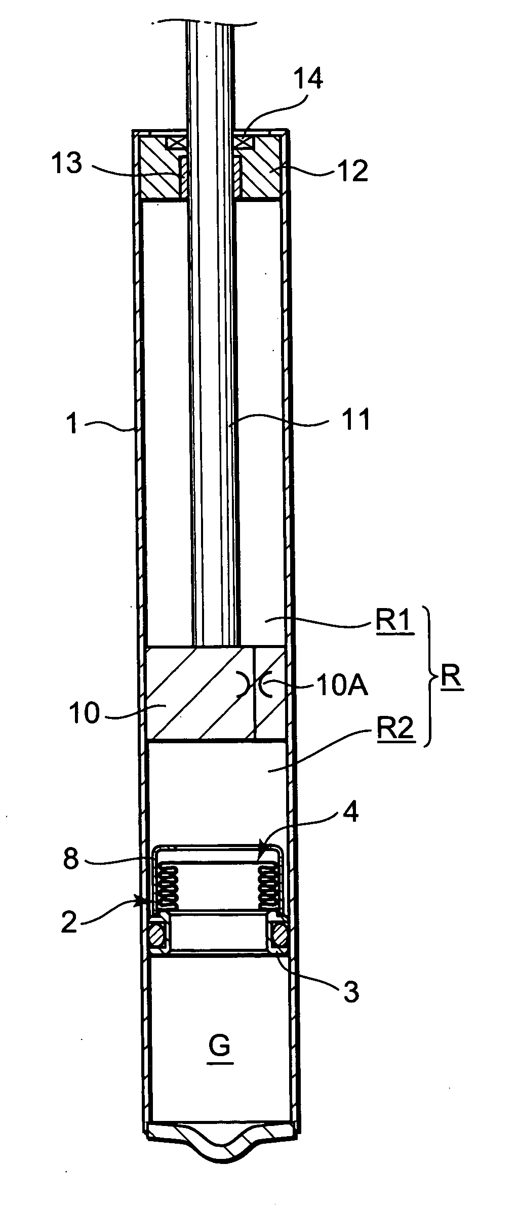 Hydraulic equipment with built-in free piston