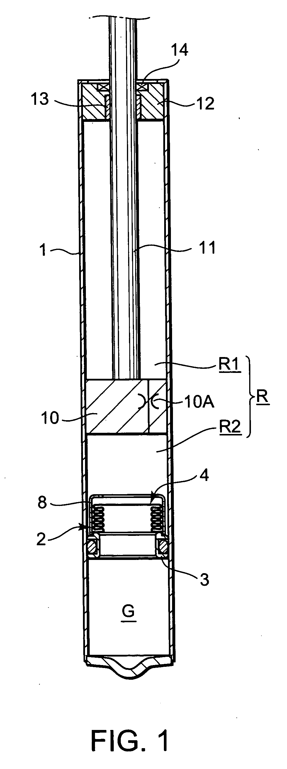 Hydraulic equipment with built-in free piston