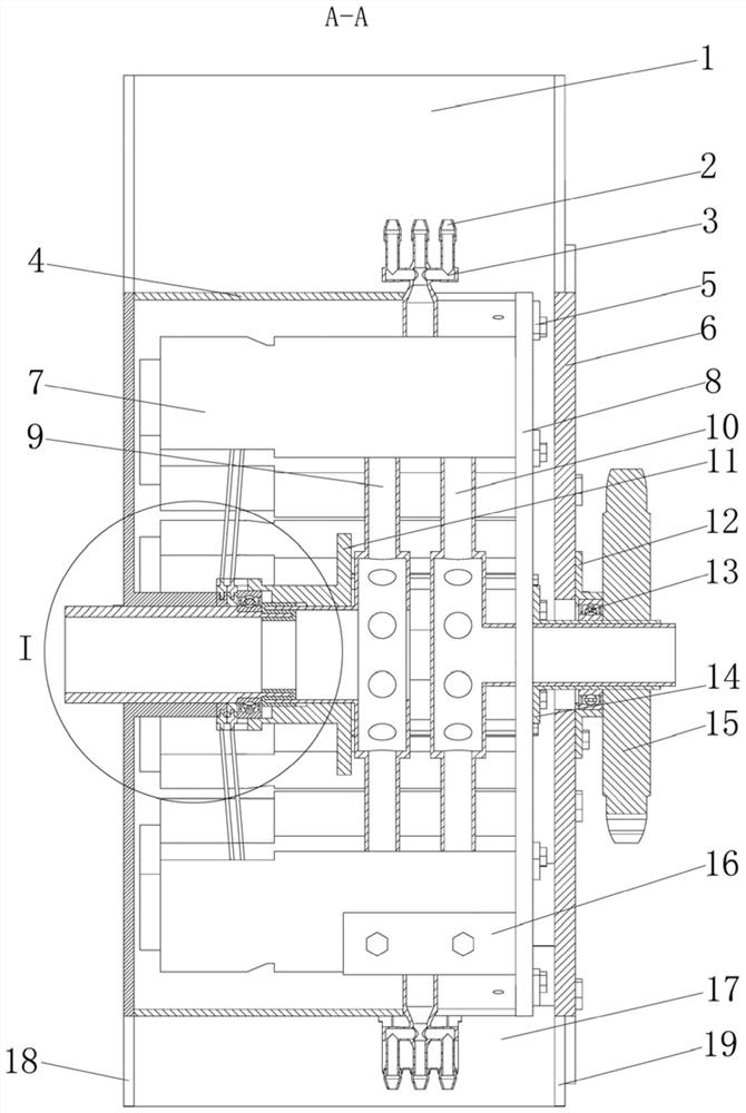 Negative pressure seed suction positive pressure seed clearing type precision seed metering device and seed metering method