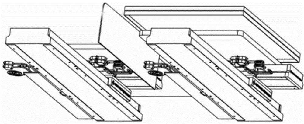 LDI double workpiece exposure device and exposure method