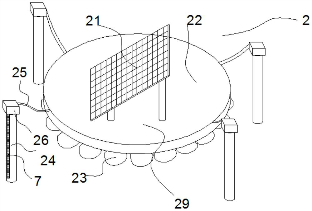 Photovoltaic standby power supply system for aquaculture farm and working method