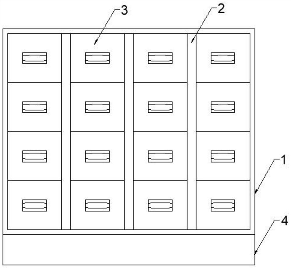 Article storage cabinet