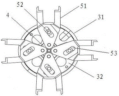 Rotary multi-station candy clamping mechanism