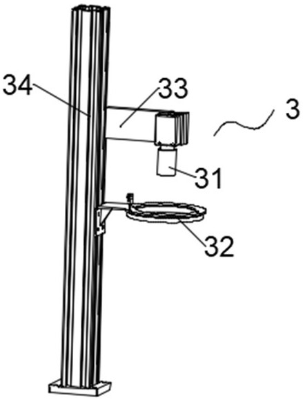 Visual guidance grabbing equipment with four-axis platform