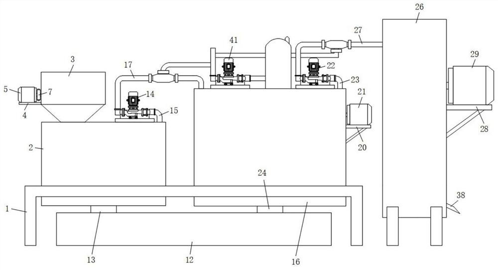 Novel scutching device