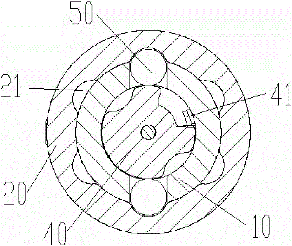 Power-free idle intelligent lock cylinder