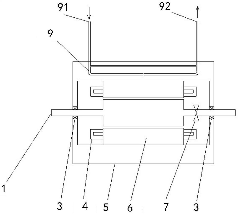 Efficiency measurement method of permanent magnet motor for ultra-high speed oil-free air compressor