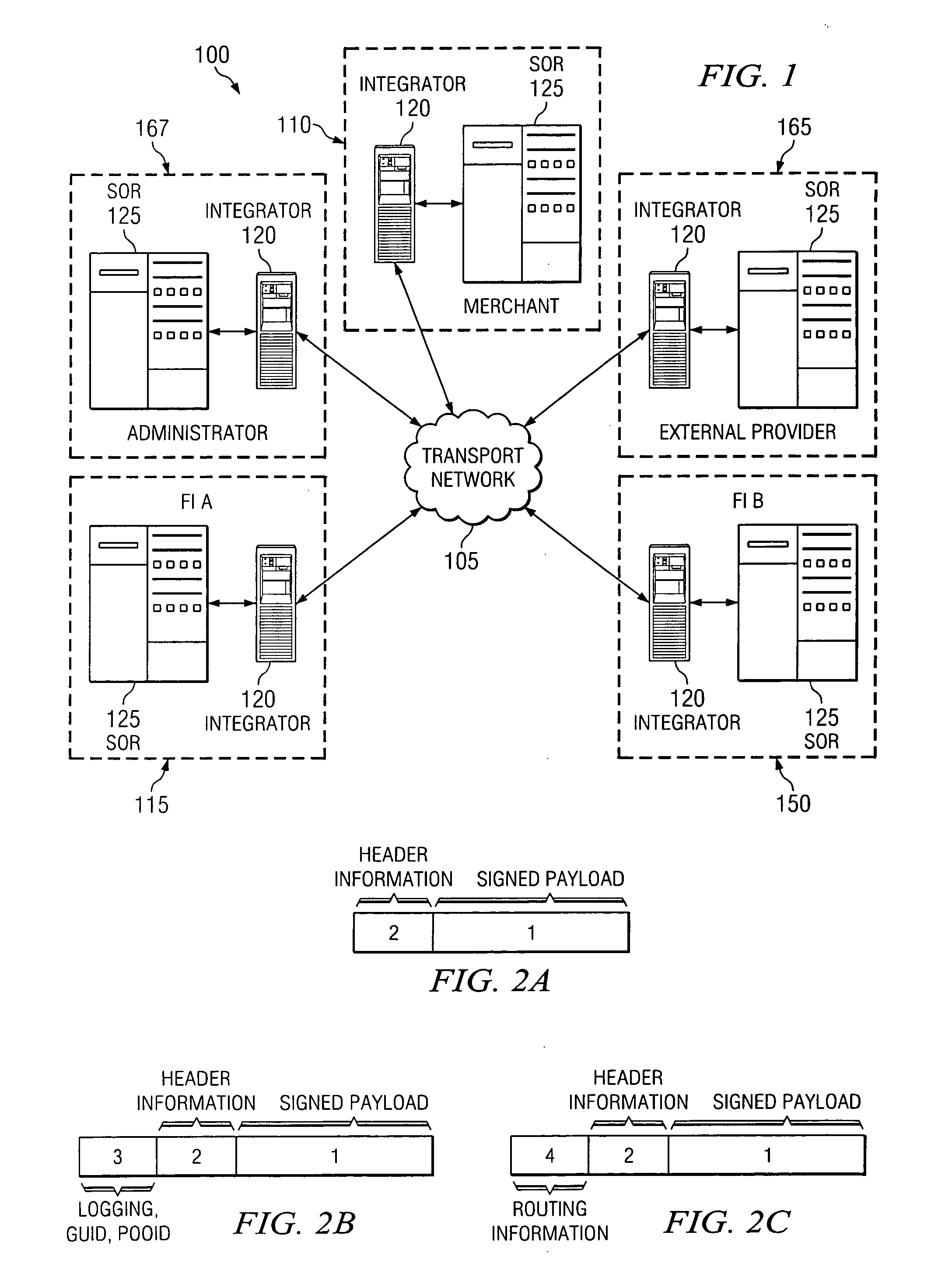 Financial services network and associated processes