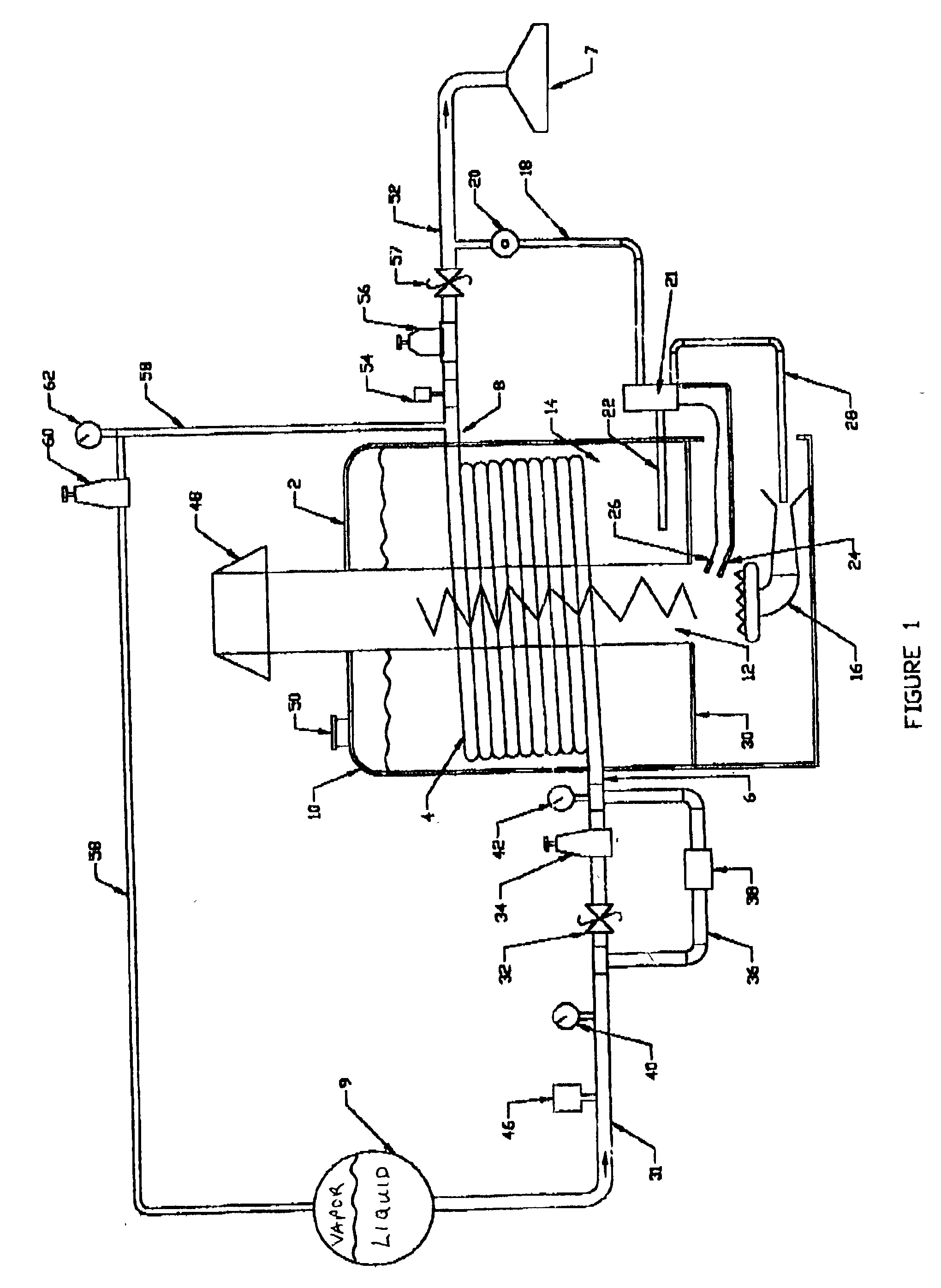 Propane vaporizer for fuel powered devices