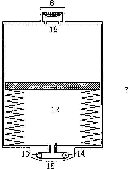 Dehydrogenation purification treatment system and method for treating fuel cell car tail-gas