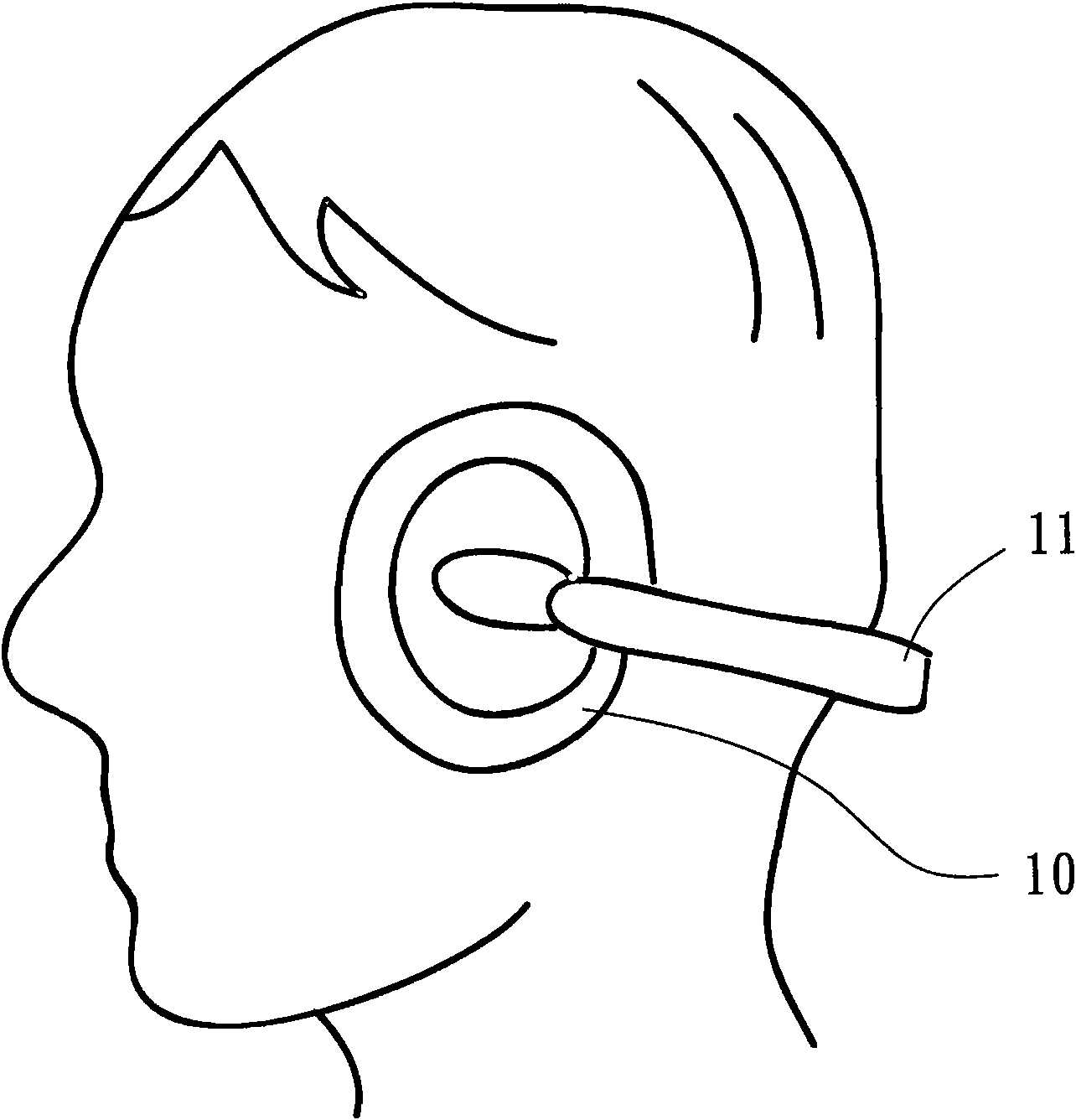 Earphone device and receiving method thereof