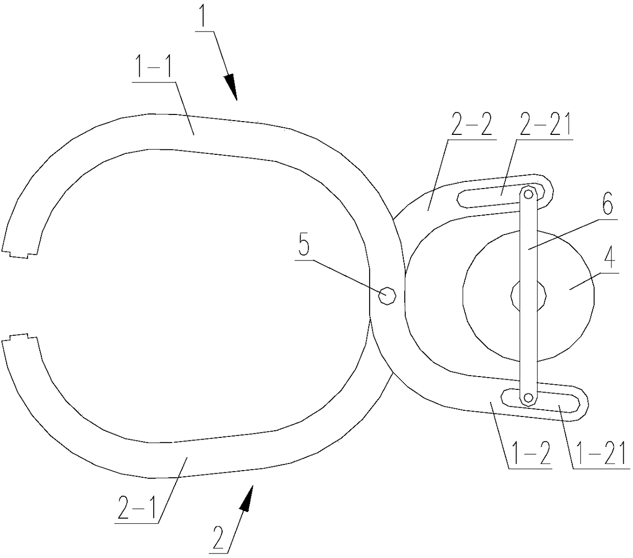 Electric intelligent lock and travelling bicycle thereof