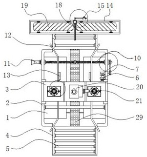 A moisture-proof intelligent part size detection and classification device