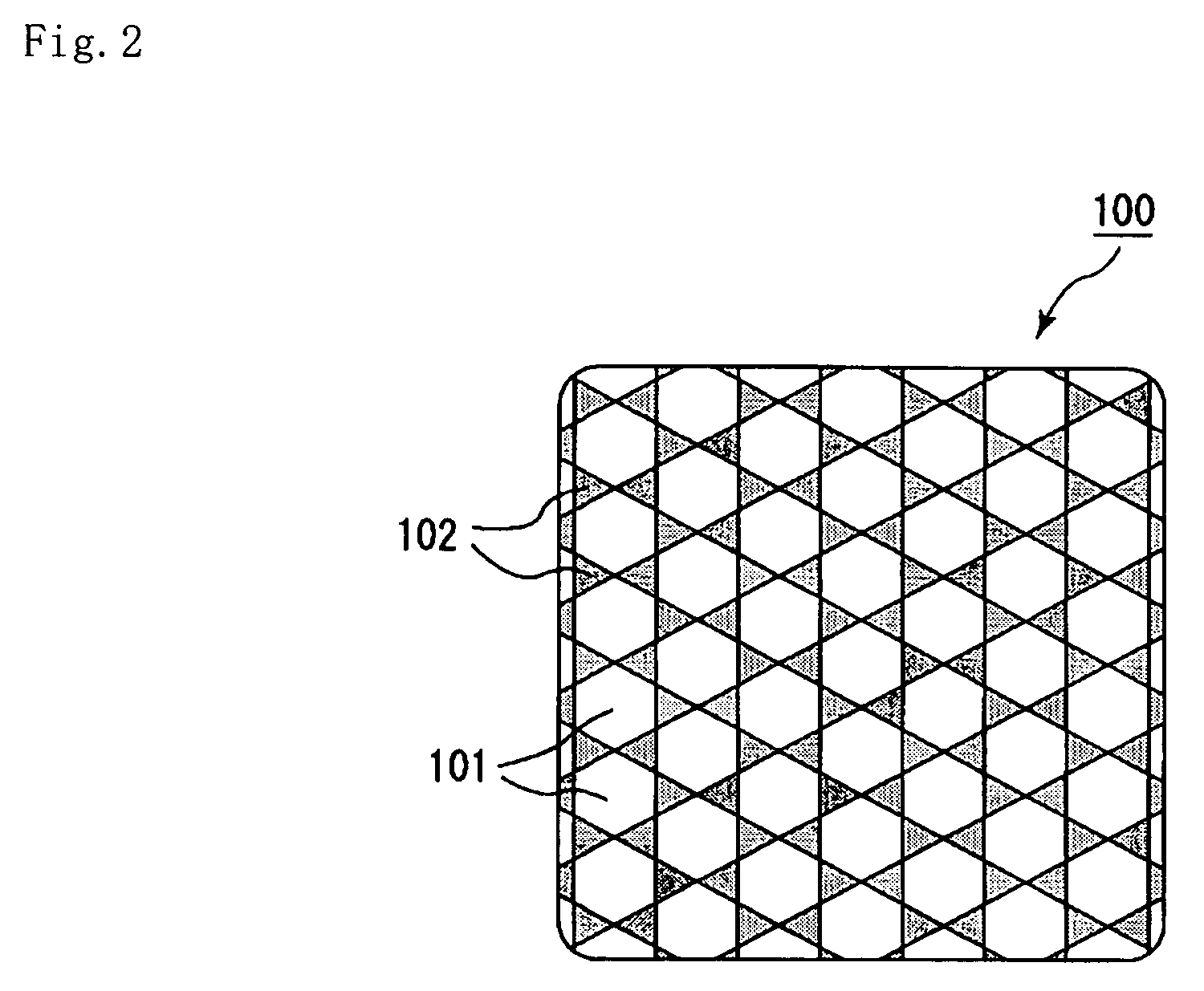 Honeycomb structured body