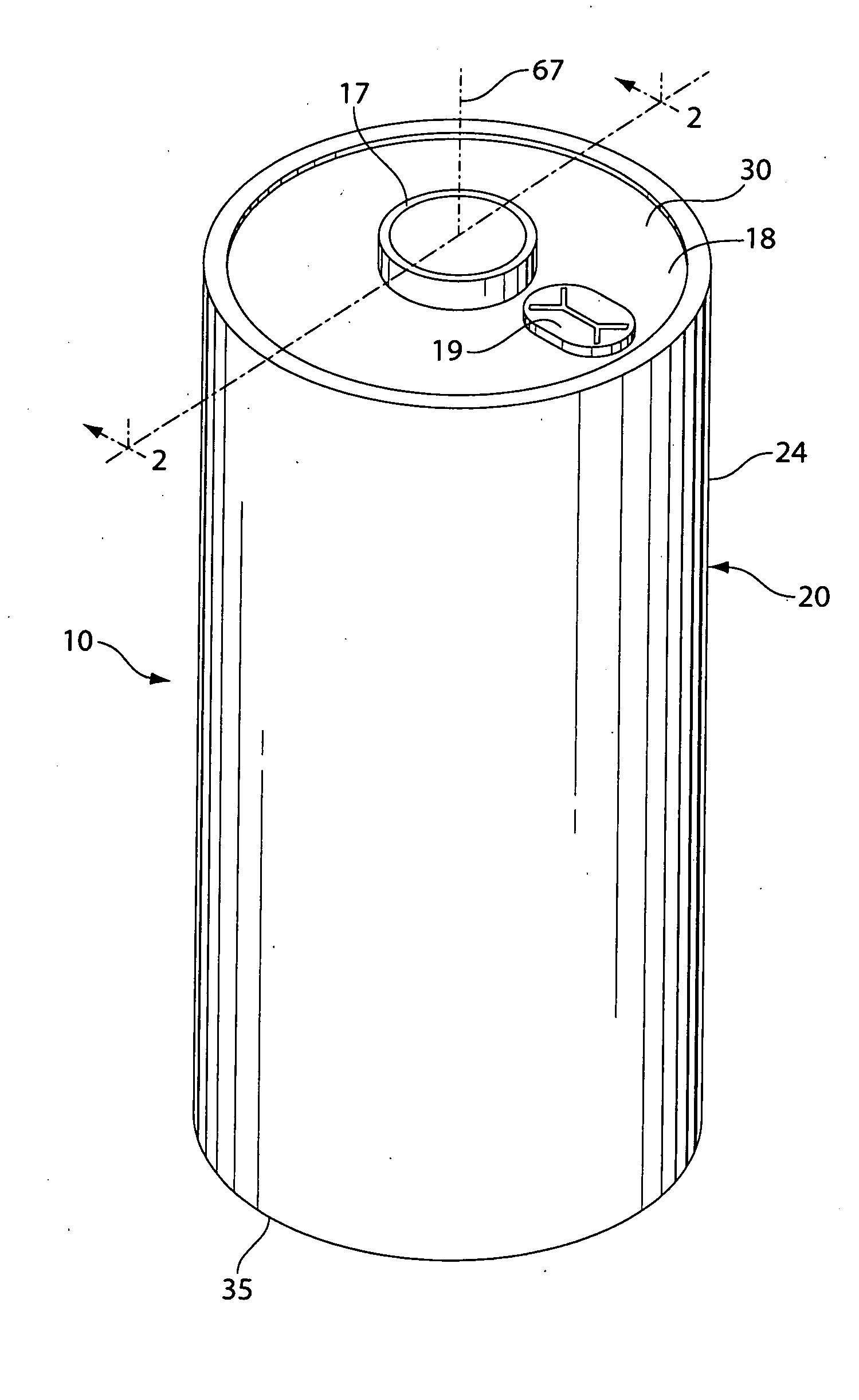 Lithium cell with iron disulfide cathode