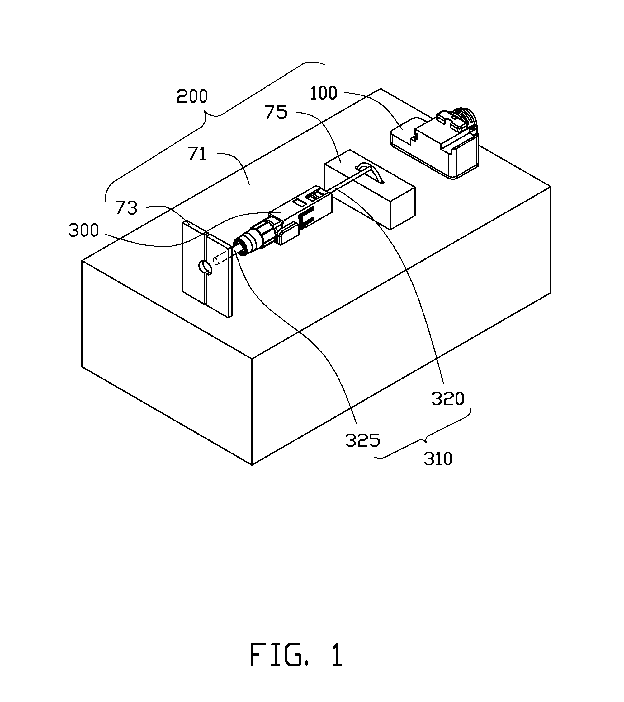 Fiber machining device and assembling method for optical fiber connector