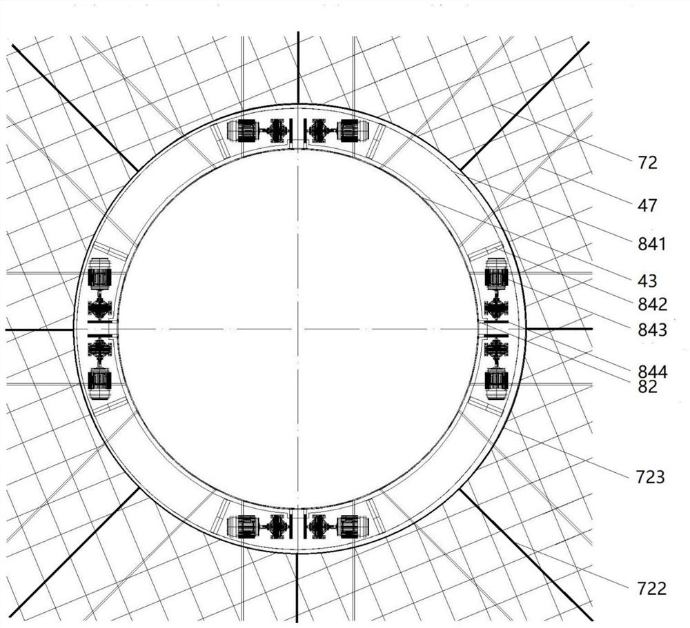 An integrated device for offshore floating wind turbine and fishery cage culture