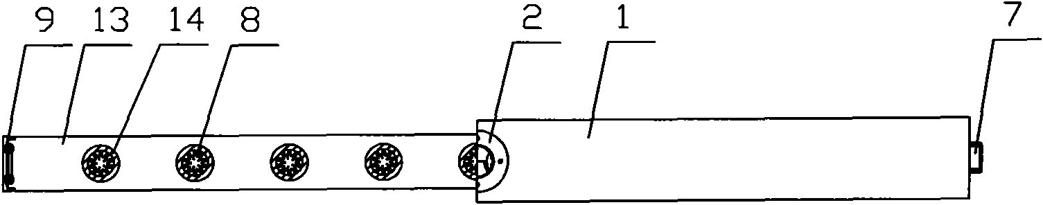 Solar heat superconducting heat-gathering device