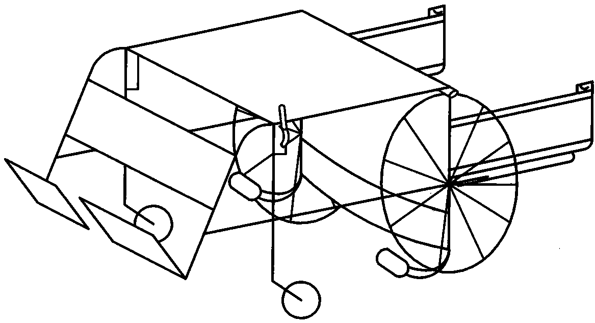 Combined wheelchair bed